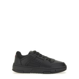 HUGO Men's Low Top Sneakers Men BLACK